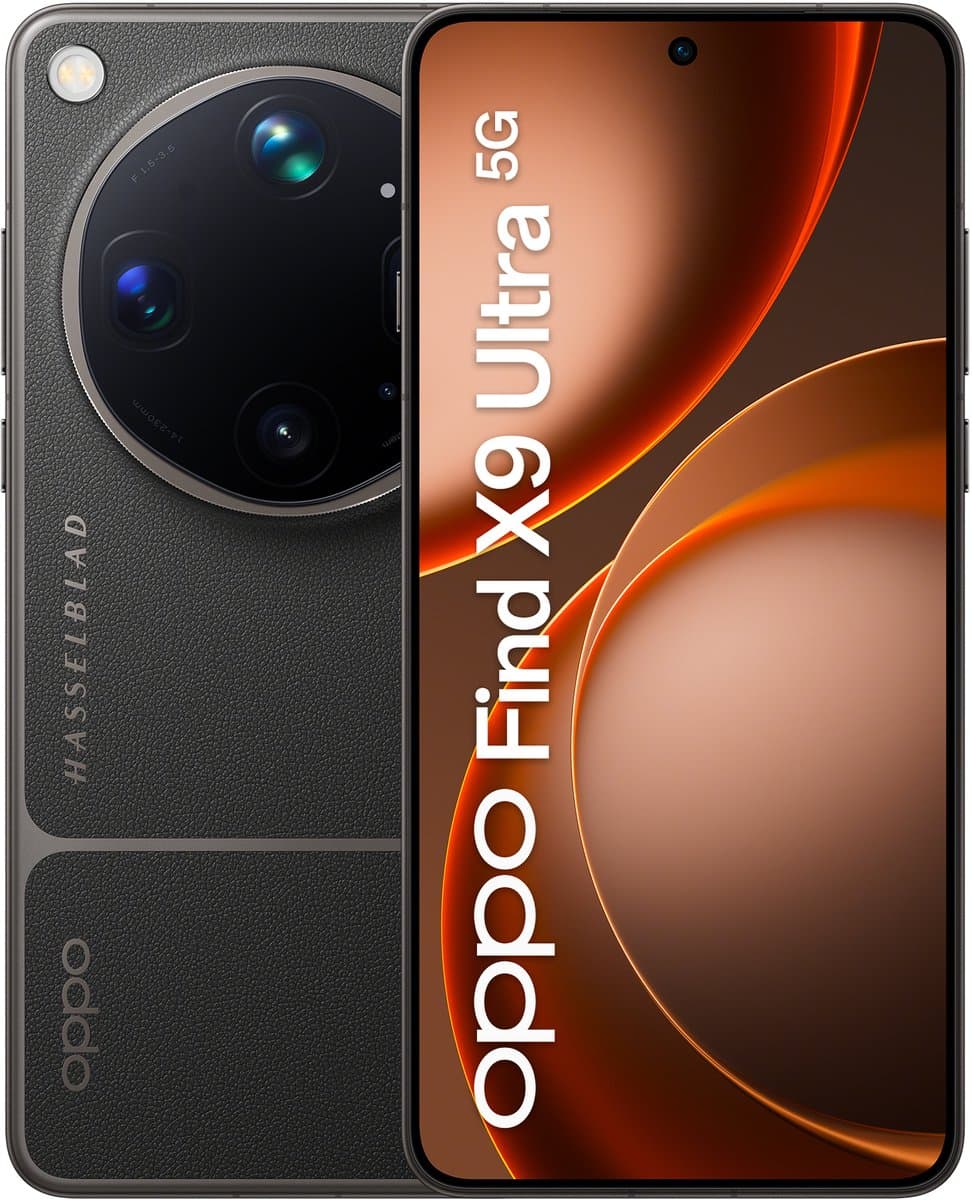 OPPO Find X9 Ultra 5G 17,3 cm (6.82) Dual SIM Android 16.0 USB Type-C 12 GB 512 GB 7050 mAh Zwart — afbeelding 1