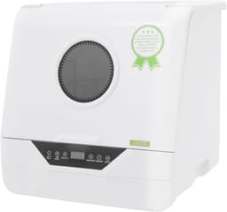 Tafelvaatwasser - Compacte vaatwasser - Keuken Gemak - Hoge Temperatuur Sterilisatie - Voor 2-5 personen - Wit — thumbnail 1