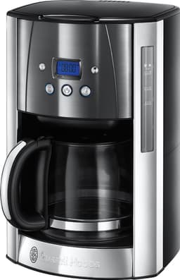 Russell Hobbs 23241-56 Luna Moonlight Grey - Filterkoffiezetapparaat met glazen kan - Grijs — thumbnail 1