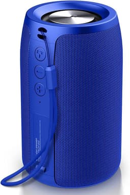 Bluetooth speaker donkerblauwt-Supersubwoofer-Bluetooth 5.0-stereo-surroundgeluid-IPX5 waterdicht-Ondersteuning TWS, TF-donkerblauwt — thumbnail 1