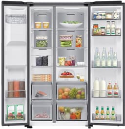 Samsung RS70F64KETEF vrijstaande koelkast - 640 liter totale inhoud - side-by-side-ontwerp - water- en ijsdispenser - No Frost-technologie — thumbnail 3