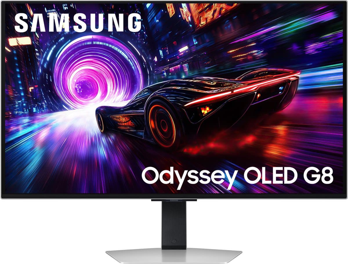 Samsung Odyssey OLED G8 LS32FG812SUXEN - 4K OLED Gaming Monitor - 240Hz - 32 Inch — afbeelding 1