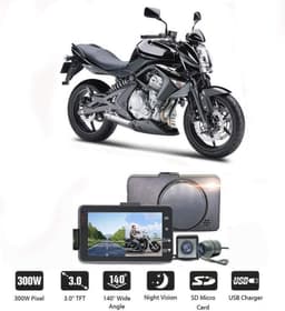 Waterdichte Motorfiets Dash Cam met Dual Video en HD 1080p — thumbnail 4
