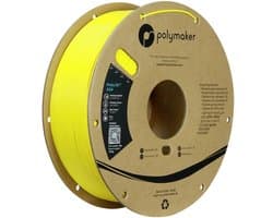Polymaker PF01031 Yellow Filament ASA UV-bestendig, Weerbestendig, Hittebestendig, Slagvast 1.75 mm 1000 g Geel PolyLit
