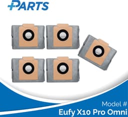Eufy X10 Pro Omni Stofzakken (5 Stuks, Plus.Parts® alternatief voor T29F70A2) — thumbnail 1
