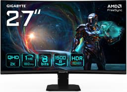 Gigabyte GS27QCA - QHD LED Gaming Monitor - 180hz - 27 inch — thumbnail 1