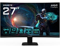 Gigabyte GS27QCA - QHD LED Gaming Monitor - 180hz - 27 inch
