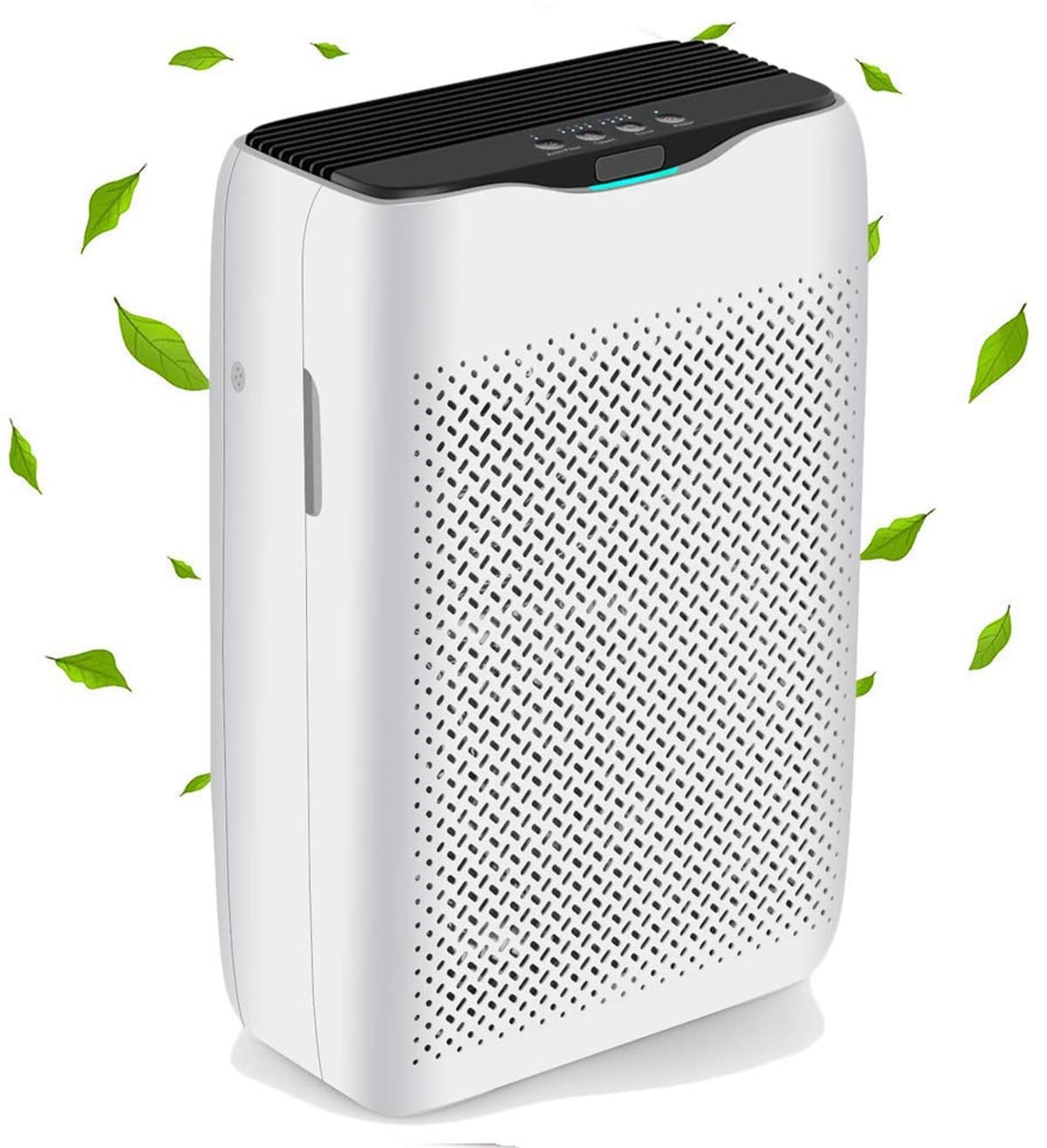 Luchtreiniger Wit - HEPA-Combifilter Met Actieve Koolfilter - 258 m³/h CADR - 36 m² Oppervlakte - Snoer Voeding - Voor Allergieën En Rookkamers — afbeelding 1