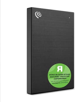 Externe Harde Schijf - Draagbare Opslag - Bestanden Opslaan - Met Wachtwoord Beveiligd - 2 TB - Zwart — thumbnail 1