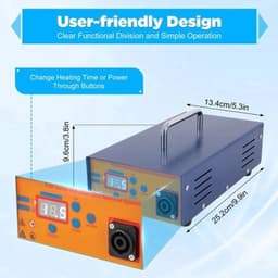 Deukhersteller Auto – Deukverwijderaar – Inductieverwarmer – Reparatietool – Lakschadevrij – 1,38 kW Vermogen – Digitale Bediening — thumbnail 3