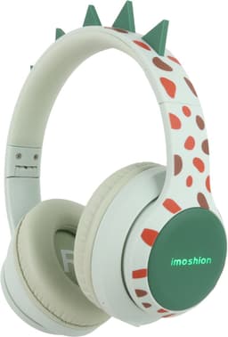 imoshion Kinder Koptelefoon Dino - Bluetooth en Decibelbegrenzer - Kinderkoptelefoon Draadloos en Met Draad — thumbnail 1