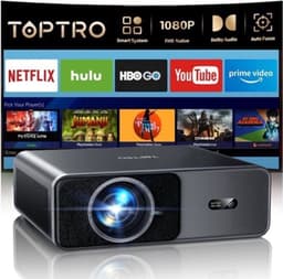Beamer 1500 ANSI Lumen - Full HD 1080p Resolutie - 75 Watt Vermogen - LCD - Kleur - Home Theater Projector — thumbnail 1