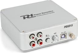 Phono voorversterker - Power Dynamics PDX015 platenspeler voorversterker met USB en software — thumbnail 1