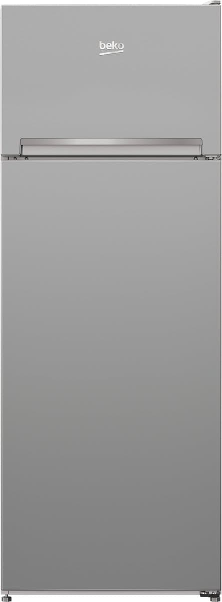 Beko RDSA240K40SN - Koel- en vriescombinatie - Zilver - Vrijstaand - 37 dB - Totale nettocapaciteit: 223 l - E label — afbeelding 1