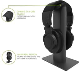 Universele Hoofdtelefoonstandaard met Silicone Padding voor On- en Over-ear Hoofdtelefoons — thumbnail 2