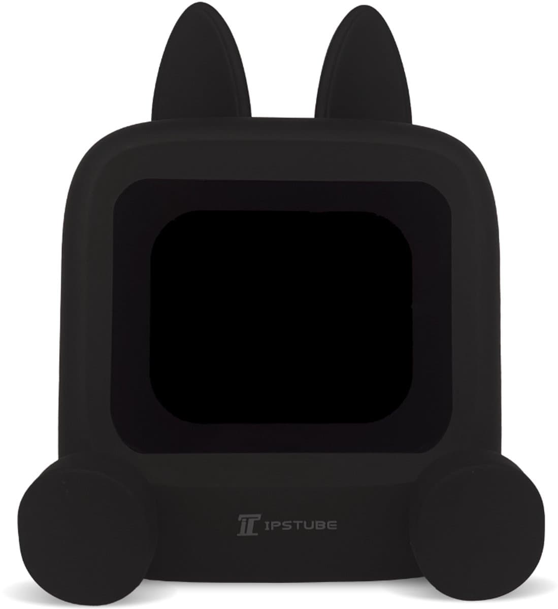Wedjis Retro Mili-TV – Digitale Klok & Bluetooth Speaker – Smart display – Kunststof – Dimbaar scherm – Gadgets mannen – Zwart — afbeelding 1