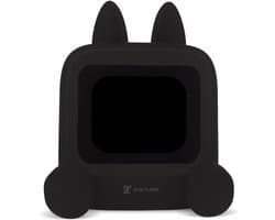 Wedjis Retro Mili-TV – Digitale Klok & Bluetooth Speaker – Smart display – Kunststof – Dimbaar scherm – Gadgets mannen – Zwart