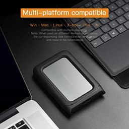 Draagbare Externe Harde Schijf 1TB - USB-C, USB 3.2, Robuust en Duurzaam voor Mac, PC, PS4, Xbox en Android Telefoon — thumbnail 2