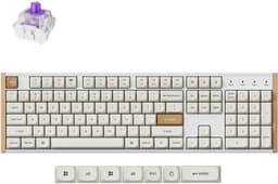 Keychron K10 HE toetsenbord special edition wit/hout Magnetic Nebula switch — thumbnail 1