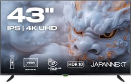 JAPANNEXT Monitor Groot Formaat 43" IPS 4K UHD (3840x2160) | JN-i432TUR — thumbnail 1