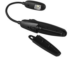 LED leeslamp met clip - 10 lumen - 2 lichtmodi - 35 uur batterijduur