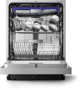 Klarstein Vaatwasser Verosteel inbouwvaatwasser 60 cm - 14 couverts, 9 programma's, stil 42 dB, energieklasse A, AquaStop, kinderslot, roestvrij staal, inbouwvaatwasser - Vaatwasmachine - voor Keuken - Energiezuinig - RVS - Dishwasher — thumbnail 13