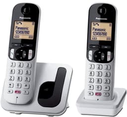 Digitale draadloze telefoon met 2 handsets, beller-identificatie, blokkering en handsfree functie — thumbnail 1
