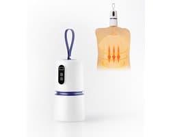 Draagbare wasdroger – Mini Elektrische Opvouwbare Droogmachine Met Droogtas – 360° Hetelucht Drogen Met Slimme Timing – Energiezuinige en stille kledingdroger – Handige opvouwbare elektrische droogmachine voor dagelijks gebruik en vakantie