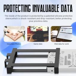 Draagbare Externe Harde Schijf 1TB - Mobiele HDD met USB 3.0 voor PC, Mac, Laptop, PS4, PS5 en Xbox — thumbnail 3