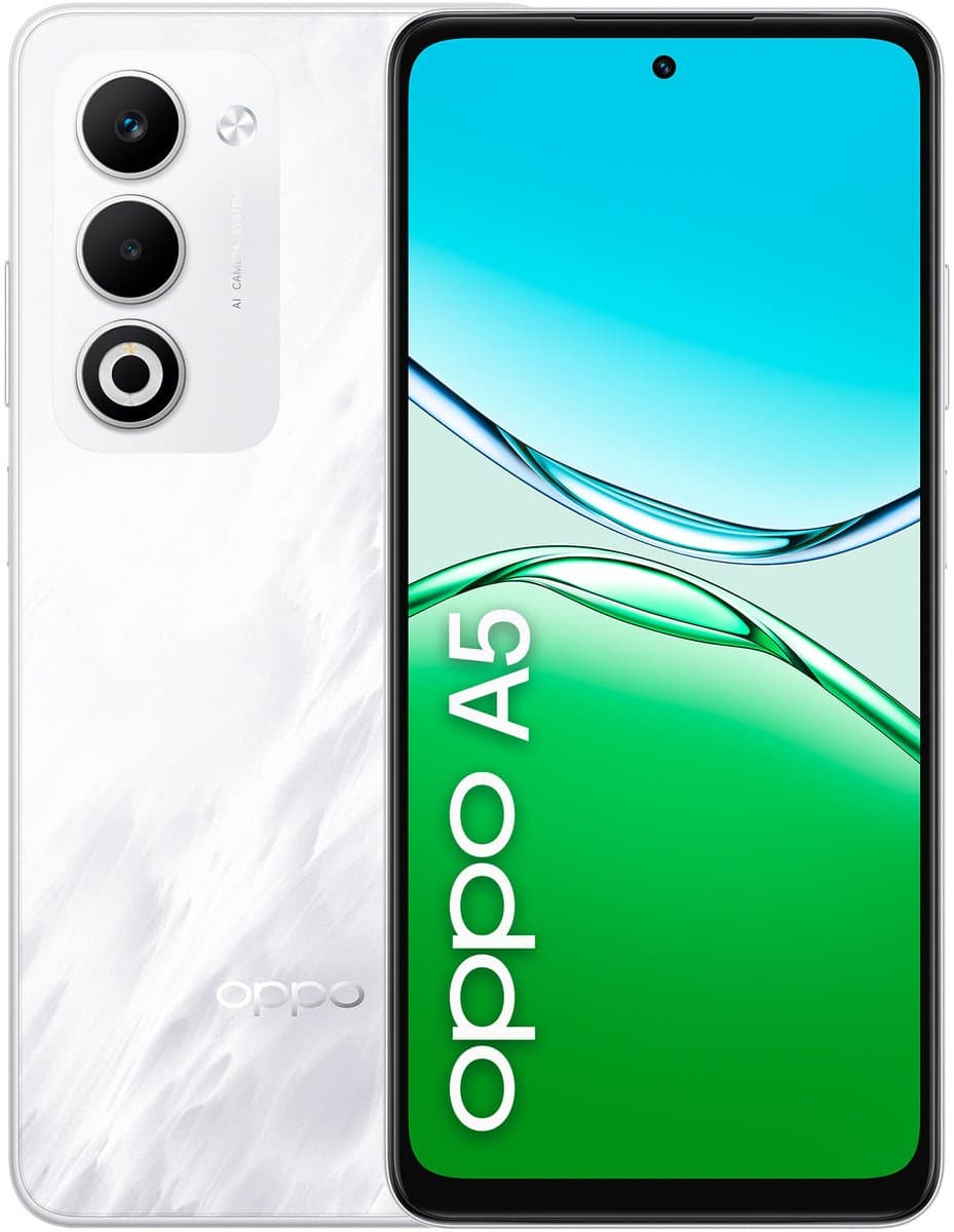 Oppo A5 4G 4GB/128GB Wit (Mistwit) Dual SIM — afbeelding 1