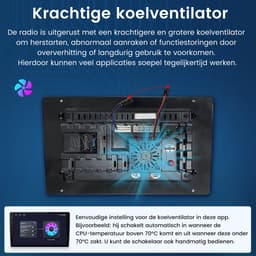 Awesafe Autoradio - Draadloos Apple CarPlay Android Auto - Bluetooth Radio - Geschikt Voor Mercedes Benz W169 W245 B200 W906 - 2004 2005 2006 2007 2008 2009 2010 2011 2012 2013 2014 2015 2016 2017 Sprinter W639 Vito — thumbnail 2