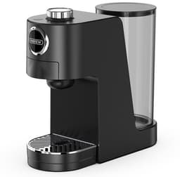 HiBREW H3C 3-in-1 capsule-koffiezetapparaat, 20 bar pomp, warme/koude koffie, 7 temperatuurregelaars, 1,4 l watertank, voor DG/NS-capsules en gemalen koffie - zwart — thumbnail 1