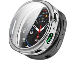 Strap-it Soft case hoesje bescherming van TPU materiaal - geschikt voor Samsung Galaxy Watch 8 - 40mm (zilver)