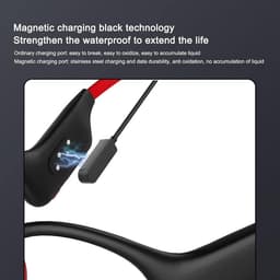 Open Ear Sport Koptelefoon - Bluetooth 5.3 - Draadloze Ip68 Waterdichte Koptelefoon - Multifunctionele - 16G Intern Geheugen - Hardloop Koptelefoon - Stereo Bone Conductie Koptelefoon met Microfoon . — thumbnail 4