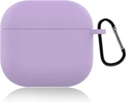 ShieldCase Siliconen Hoesje Geschikt voor Airpods 4 - Siliconen Case voor Apple Airpods 4 Case Hoesje - Paars — thumbnail 1