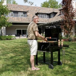 Patton Houtskoolbarbecue C2 - Charcoal Chef (24") - Zwart — thumbnail 3