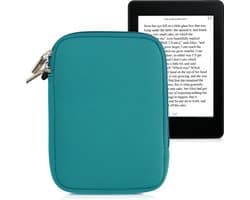 kwmobile Neopreen e-Reader Pouch Maat 6" eReader - Universele eBook Sleeve Case met rits, polsband - benzine