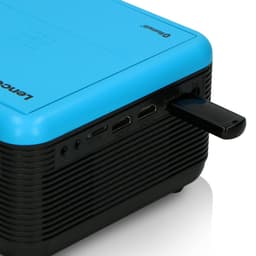 Lenco Beamer - Full HD 1080P - Projector met Bluetooth - LPJ-500BU Mini Beamer - Blauw — thumbnail 3