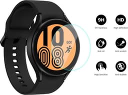 9H Tempered Glass Screen Protector Geschikt voor Samsung Galaxy Watch 4 44MM — thumbnail 2