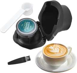 Koffiepad Adapter - Capsule Converter - Koffie Maken - Herbruikbaar en Veilig - 78 mm - Wit — thumbnail 1