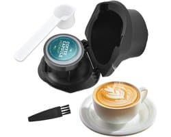 Koffiepad Adapter - Capsule Converter - Koffie Maken - Herbruikbaar en Veilig - 78 mm - Wit