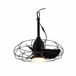 CristalRecord - Plafondventilator Freshfan Ø 50 cm outdoor IP65 zwart — thumbnail 1