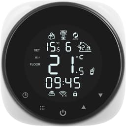 Slimme Thermostaat - Temperatuurregelaar - Energie Besparen - App Bediening - 90-240V AC - Wit — thumbnail 1