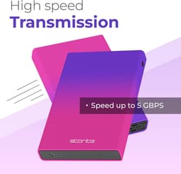 Externe harde schijf - Draagbare HDD - Opslag uitbreiden - Plug and Play - 320 GB - Meerkleurig — thumbnail 4