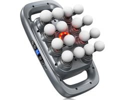 Massagepistool - Spierherstel Apparaat - Spierontspanning Bevorderen - 16 Massagekoppen - 20 x 15 x 25 cm - Zwart