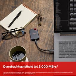 Externe SSD - Opslagstation - Snelle Data Transfer - Water- en Stofbestendig - 1TB Opslag - Zwart — thumbnail 5