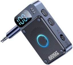 AdroitGoods Bluetooth 5.4 Audio Adapter 2-in-1 Zender Ontvanger AUX Draadloos 3.5mm Transmitter Receiver Auto TV Koptelefoon 14U — thumbnail 1