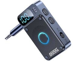 AdroitGoods Bluetooth 5.4 Audio Adapter 2-in-1 Zender Ontvanger AUX Draadloos 3.5mm Transmitter Receiver Auto TV Koptelefoon 14U