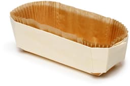 Omgoods - Set van 10 Houten Bakpannen - Ideaal voor de Oven en Magnetron — thumbnail 1