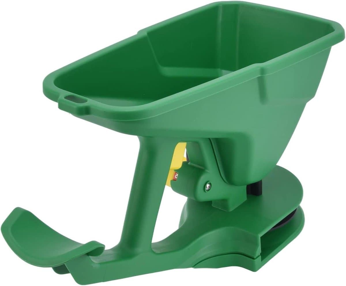 Draagbare Zaadstrooier - Handstrooier Gazon - Tuinonderhoud Zaaien - 5 Versnellingen Controle - 1.5 Liter - Groen — afbeelding 1
